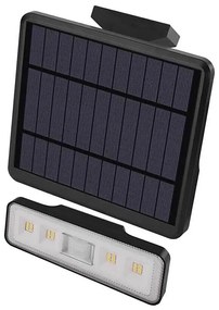 Proiector LED solar cu senzor de mișcare LED/3,7V 2500mAh 4000K IP54