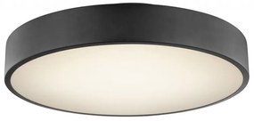 Plafoniera LED dimabila cu telecomanda design modern WISS negru 41744-48S GL
