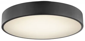 Plafoniera LED dimabila cu telecomanda design modern WISS negru 41744-48S GL