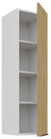 Dulap superior de bucătărie Carminia 30 G-108 1F (stejar cremona + alb). 1128076
