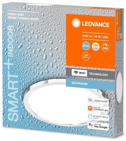 Ledvance SMART+ DISC LED 18W 230V Wi-Fi IP44 lampă baie dimabilă