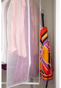 Husă de protecție pentru haine de agățat Compactor Milky