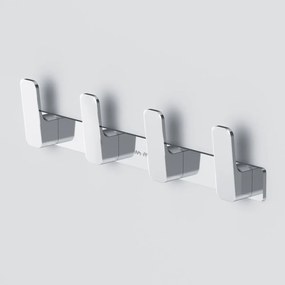 Cuier multiplu AM.PM Func 4 agatatori crom lucios