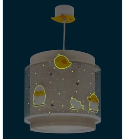 Lustră pentru copii BABY CHICK 1xE27/15W/230V Dalber 76872