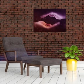 Tablou cu mâini (70x50 cm)