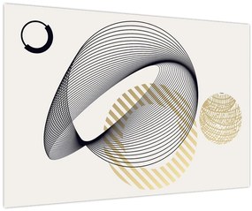 Tablou - Forme geometrice N⁰3 (90x60 cm)