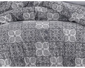 BedTex Lenjerie de pat din bumbac Ceramica gri,220 x 200 cm, 2 bucăți 70 x 90 cm