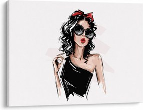 Tablou - Femeie de modă (70x50 cm)