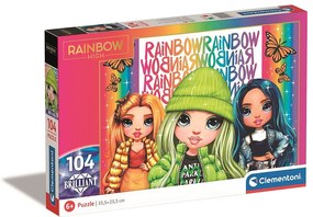 Rainbow High Butterfly Puzzle Brilliant 104 de piese Clementoni