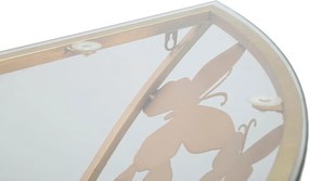 Consola Butterflies, Mauro Ferretti, 120x40.5x37.2 cm, fier, auriu