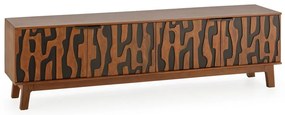 Comodă TV maro din lemn de mango 180x50x40 cm Kantu – MOME