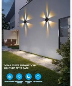 Immax 08487L - Lampă solară LED de perete cu senzor LED/2W/5V IP54