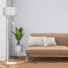 Lampadar SENSO 1xE27/40W/230V + 1xGU10/7W alb