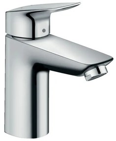 Baterie lavoar Hansgrohe, Logis 100, cu ventil, crom