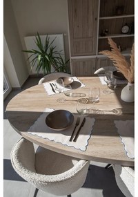 Suport pentru farfurii din amestec de in 30x43 cm Noura – Tiseco Home Studio