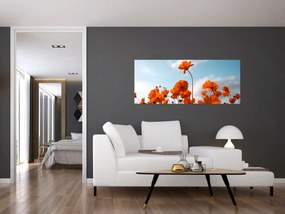 Tablou - Flori sălbatice (120x50 cm)