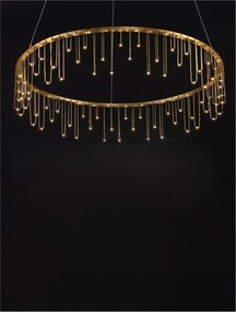 Lustra LED design ambiental deosebit Stellar 80cm