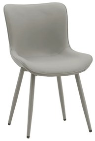 SCAUN NEPTUN -IMITATIE PIELE - GRI