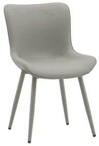 SCAUN NEPTUN -IMITATIE PIELE - GRI