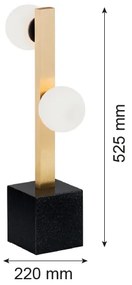 Lampă de masă FREEMONT 2xG9/5W/230V Argon 1044