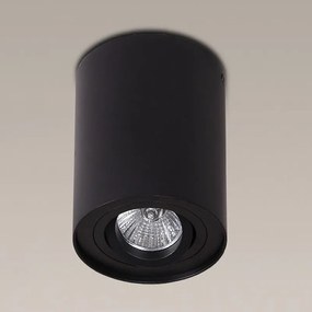 Plafonier, Spot aplicat negru, diam.9,5cm, BASIC ROUND 200 82 03 01 MX