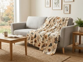 Patura Cocolino AUTUMNA, crem Dimensiune: 200 x 220 cm