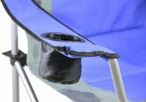 Set 2x scaun de camping pliant Divero Deluxe