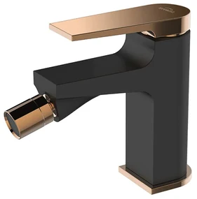 Baterie de bideu MIDNIGHT negru/rose gold