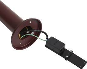 Lampă modernă de exterior roșu închis 80cm IP44 - Gleam