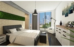 Redo 01-1281 - Lustră suspendată cu cablu PEEP 1xE27/42W/230V Ø 34,5 cm neagră