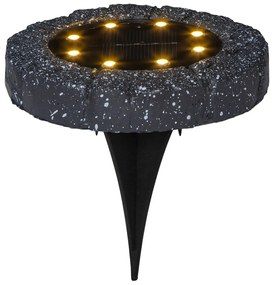 Set de 2 spoturi solare cu LED-uri pentru exterior Star Trading Lawnlight, ø 11 cm