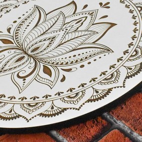 DUBLEZ | Decorațiune mandala pentru perete – Lotus