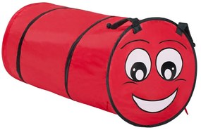 Cort pentru copii cu tunel Baby Mix Buburuză roșu,170 x 112 x 94 cm