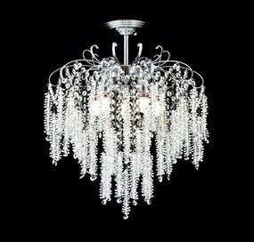 Candelabru Elegant cu Cristale Ø470 mm, 5xE27, Design Premium – Model H98194-5 TB