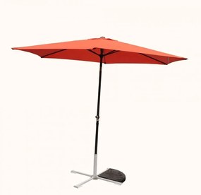 Umbrelă de grădină 300 cm - teracotă basculantă