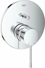 Baterie cada - dus incastrata Grohe Essence 2 iesiri crom