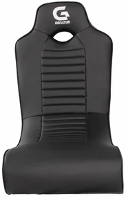 Fotoliu gaming, boxe încorporate, conectare Bluetooth, pliabil, PU, Negru