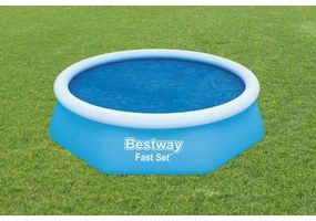 Prelată Bestway solară pentru piscină circulară, diam. 244 cm