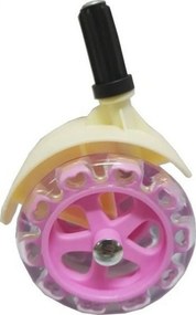 Premergator cu sistem de balansare Baby Care™ H914 , roti din silicon, cu melodii, Ratusca, Pliabil, ROZ