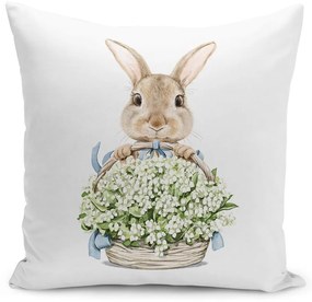Față de pernă 43x43 cm cu model de Paști – Mila Home