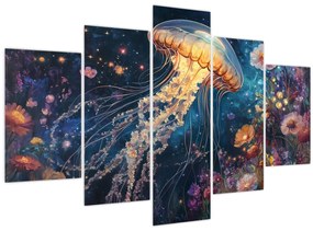 Tablou - Meduză magică (150x105 cm)