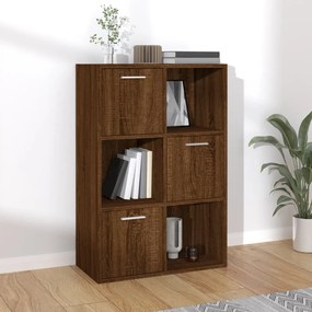 815455 vidaXL Dulap de depozitare, stejar maro, 60x29,5x90 cm