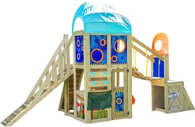Loc de joaca pentru copii de gradina NERF BATTLE FORT 4,45 x 1,84 m