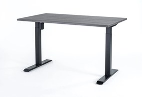 Viva New Generation 2.0, Birou reglabil electric, un singur motor - Premium - 1600x800x25 - Logan - Negru