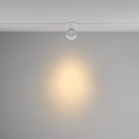 Spot LED ajustabil, accesoriu pentru sinele monofazate Unity, Yin alb