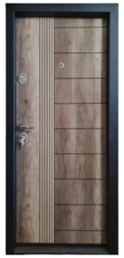 Usa metalica de apartament cu izolatie si vizor Novo Doors First Class NDFC17, Deschidere Stanga Dreapta, Dimensiune 200X88 cm, Tabla 1.2 mm, Kit