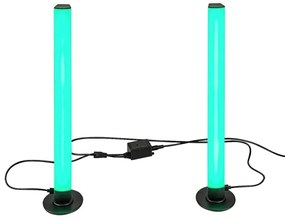 SET 2x lampă LED RGB dimabilă de masă Rabalux 76014 PACO LED/5W/5V