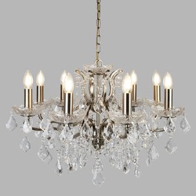 Candelabru stil clasic cu 8 brate Paris alama antic 8738-8AB SRT