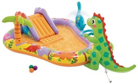 Loc de joacă gonflabil cu apă pentru copii DINO PARK