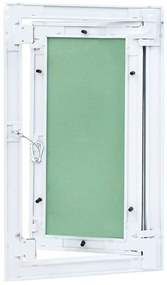 vidaXL Panou de acces cu cadru din aluminiu și gips-carton, 250x400 mm
